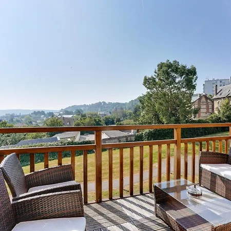 Bel 4 Personnes Avec Terrasse Proche Deauville شقة